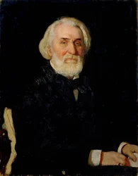 Muotokuva Ivan S. Turgenevista (1818-83), 1879